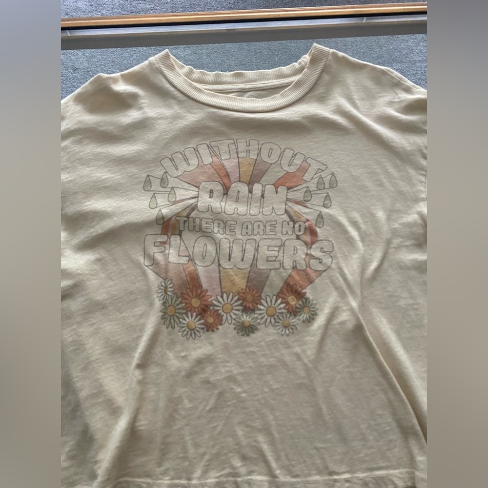 American Eagle Yellow Crop Top